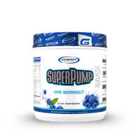 SuperPump Max New Formula transparent-label pre-workout – 3000mg creatine, 3000mg HMB, Blue Raspberry, 30 servings
