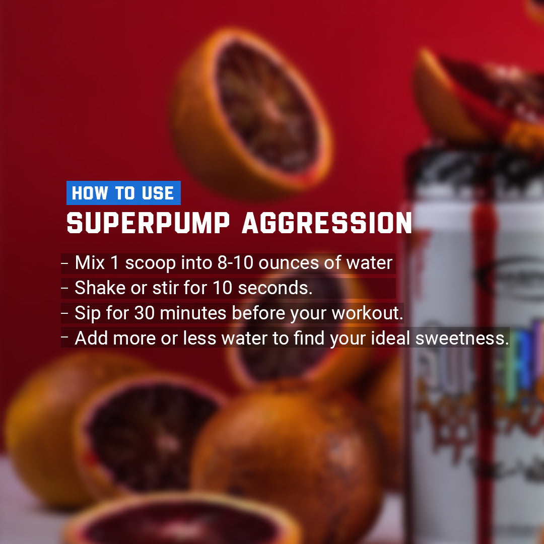 SuperPump Aggression - Next-Gen Pre-Workout