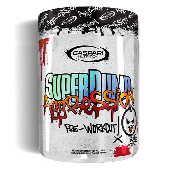 SuperPump Aggression Pre-Workout - blood orange flavor