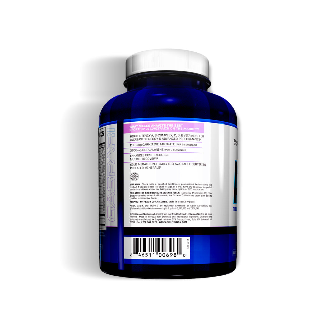 Anavite - Tablets - Gaspari Nutrition