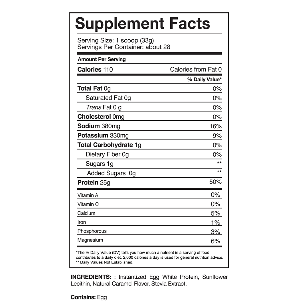 PROVEN EGG™ - Gaspari Nutrition, supplement facts