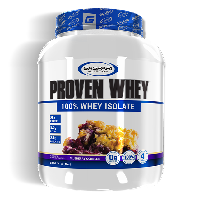 Proven Whey - Whey protein isolate - blueberry cobbler flavor