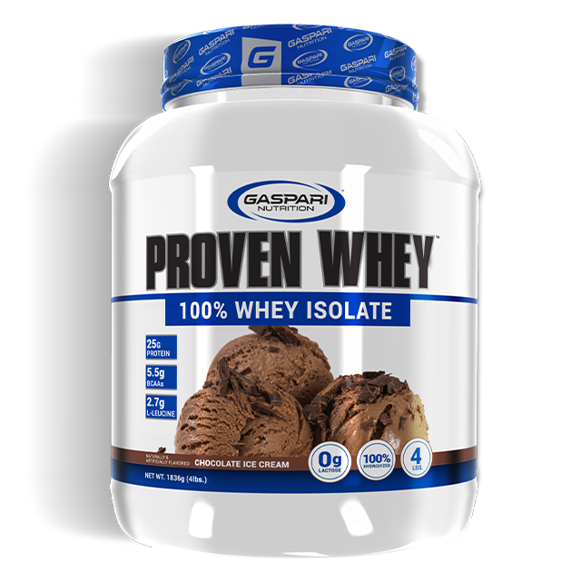 Proven Whey - Whey protein isolate - chocolate ice cream flavor