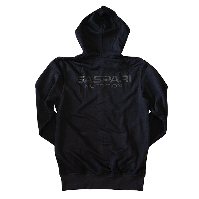 Gaspari - Athletic Slim-Fit Zipper Hoodie (Black)