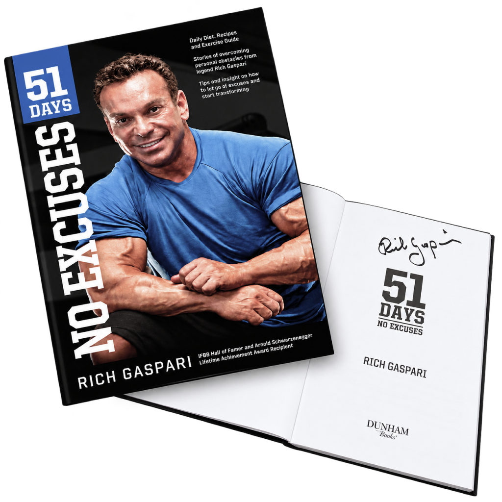 Rich Gaspari’s 51 Days: No Excuses book